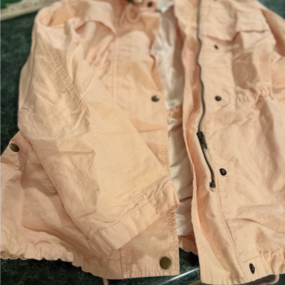 Loft Blush Utility Jacket With Drawstring Waist - image 4